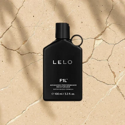 LELO F1L Advanced lubricante hidratante botella frontal 100ml base agua Alcoba Cómplice