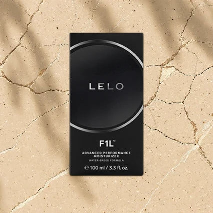 LELO F1L Advanced lubricante hidratante caja frontal 100ml rendimiento avanzado Alcoba Cómplice